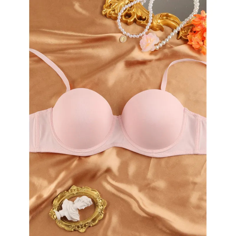 Nuvelas™ Strapless Mesh Underwire Balconette Bra