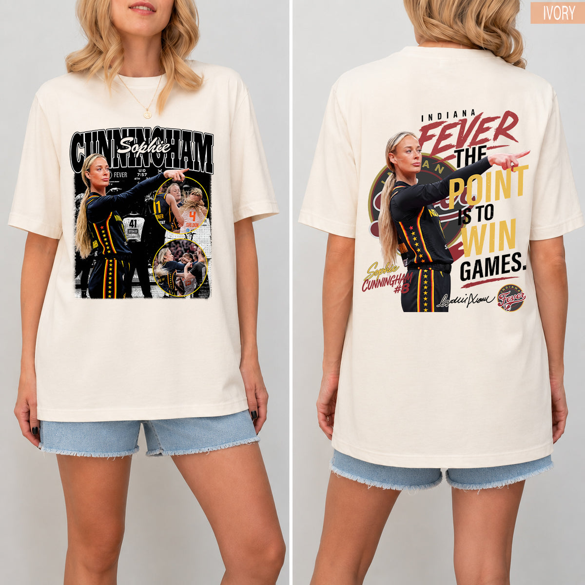 Comfort Colors® Sophie Cunningham Meme 2 Sides Tee, Funny Sophie Point T-Shirt