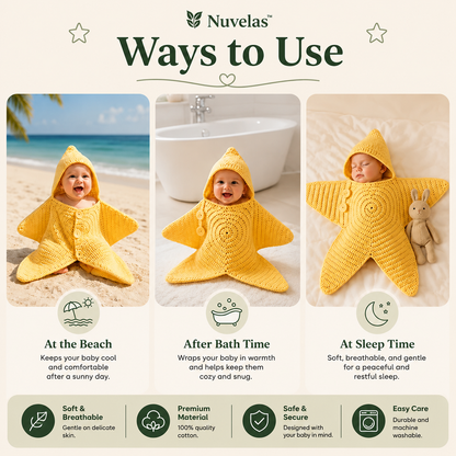 NUVELAS's Cozy Baby Star's Suit