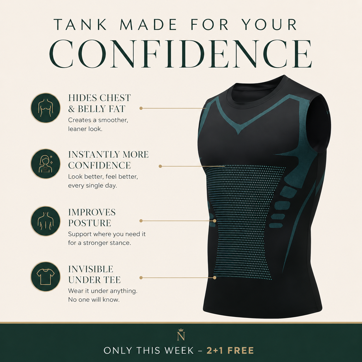Nuvelas™ FormaFit Tank