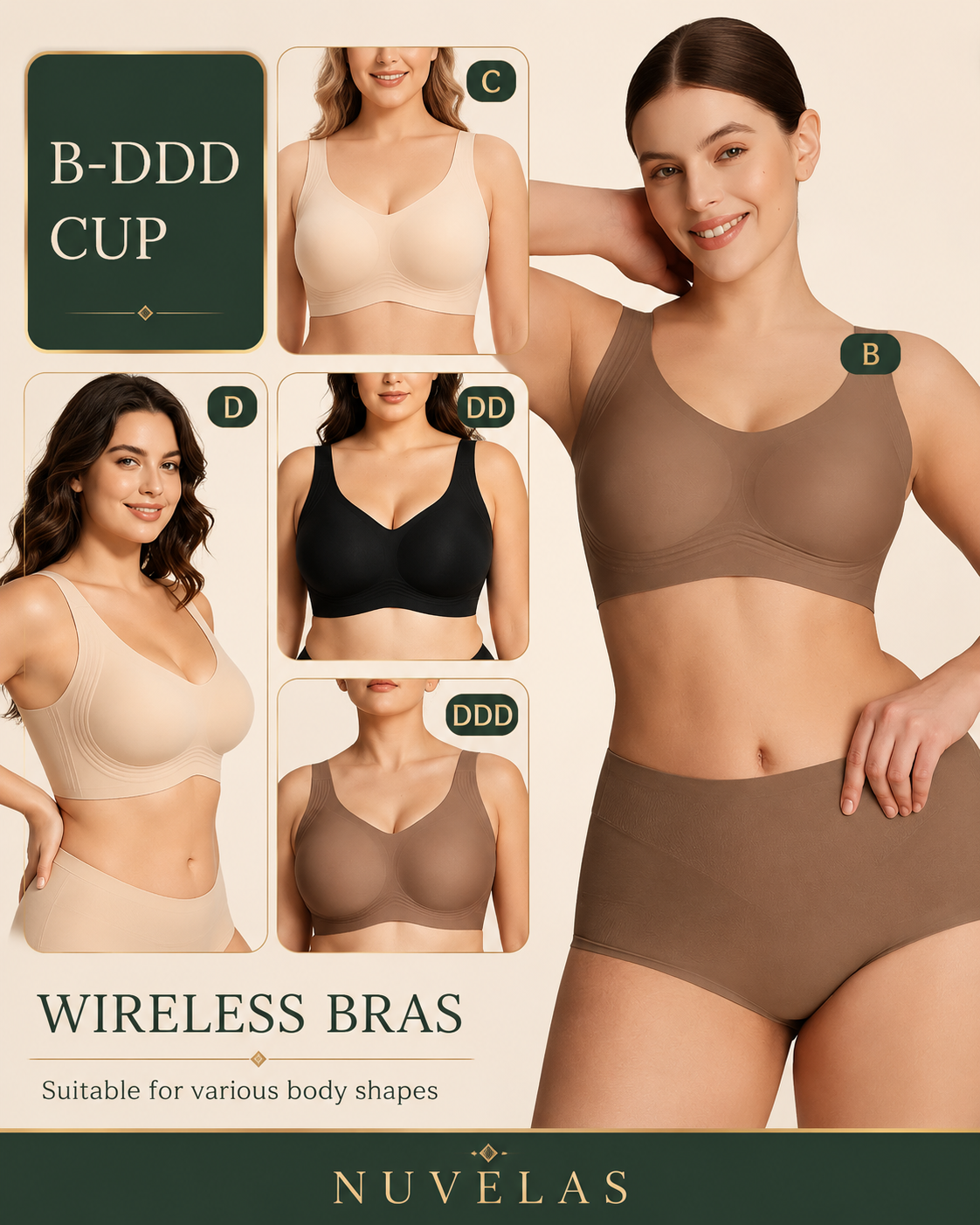Nuvelas™ AirSculpt Full Coverage Bra