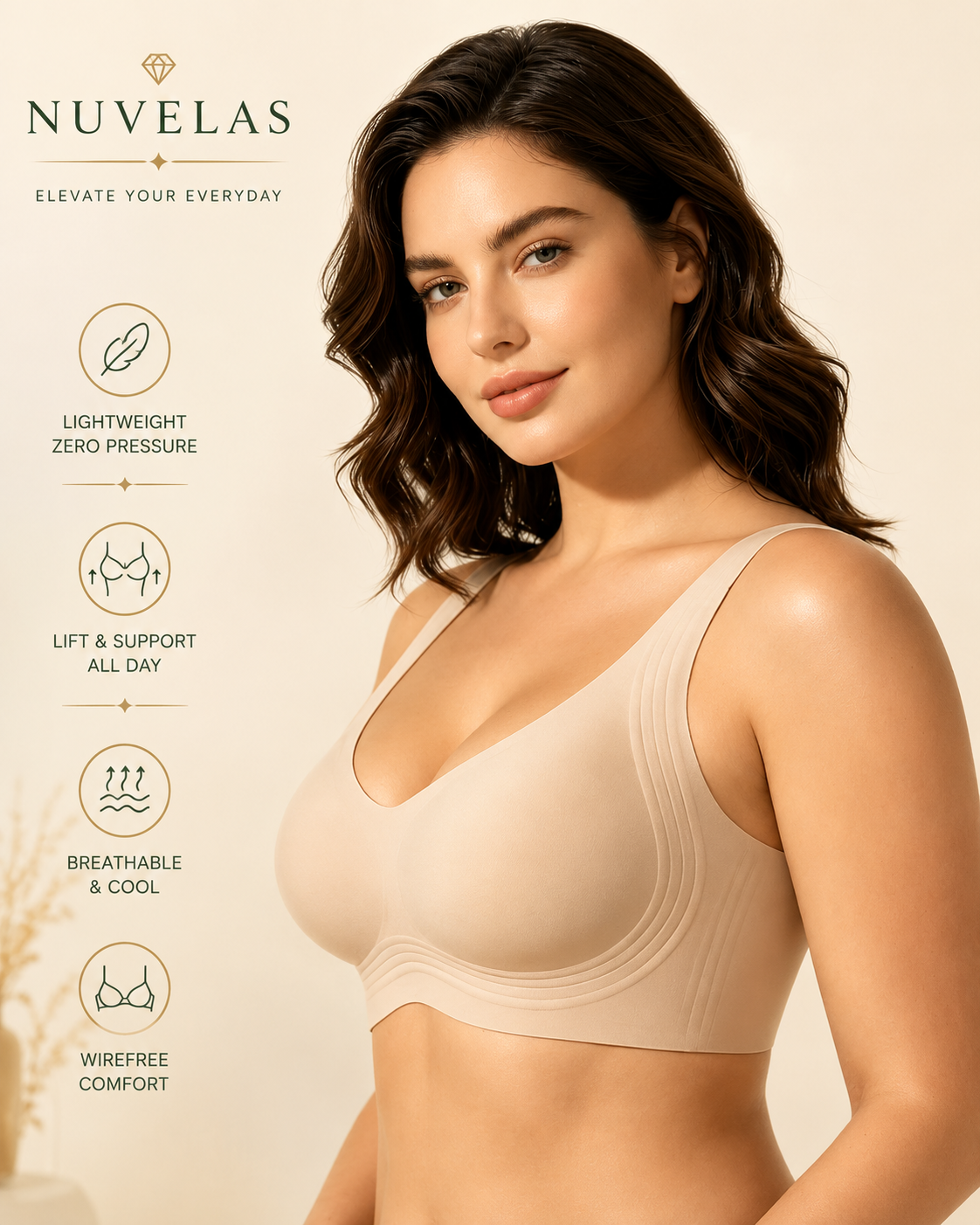 Nuvelas™ AirSculpt Full Coverage Bra