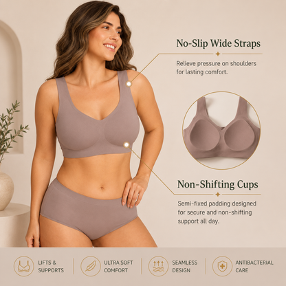 Nuvelas™ LuxeLift™ Wireless Jelly Bra