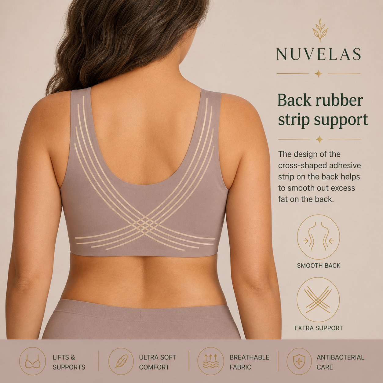 Nuvelas™ LuxeLift™ Wireless Jelly Bra