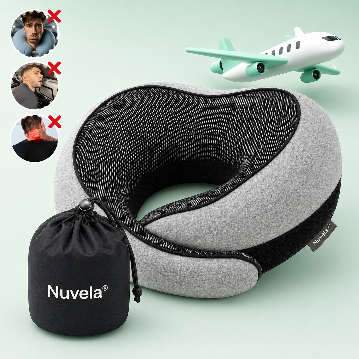 Nuvela™ Travel Pillow Ultimate