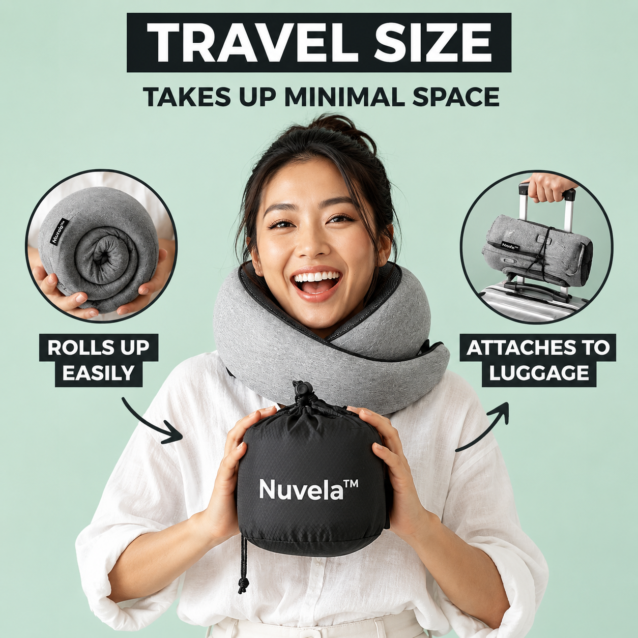 Nuvela™ Travel Pillow Ultimate