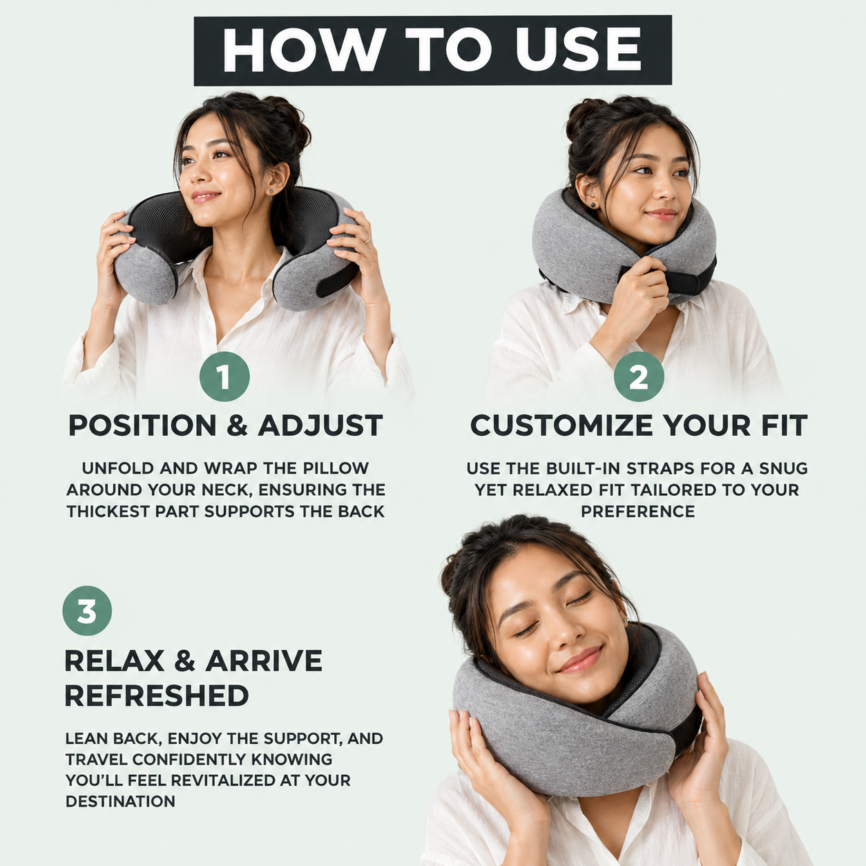 Nuvela™ Travel Pillow Ultimate