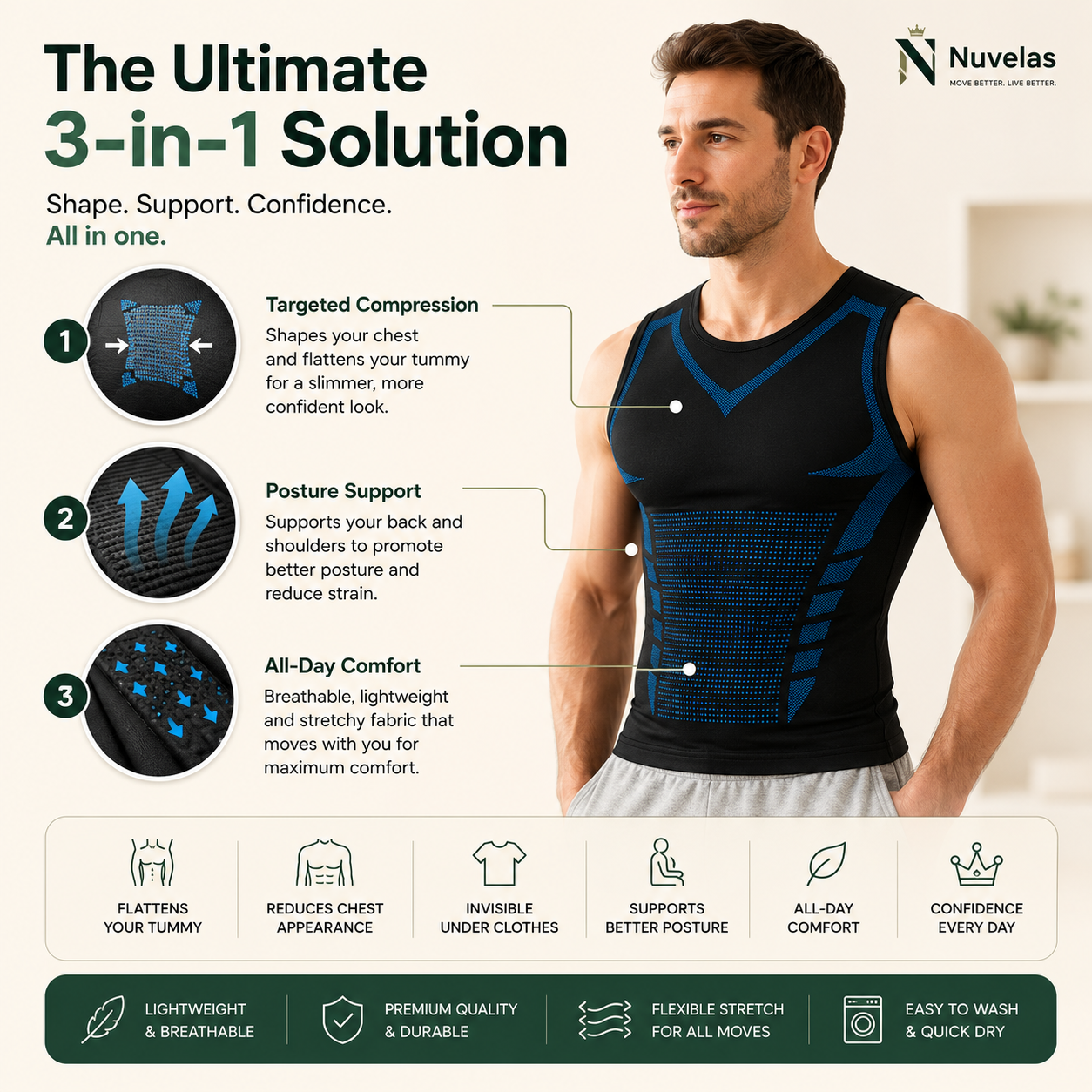 Nuvelas™ FormaFit Tank
