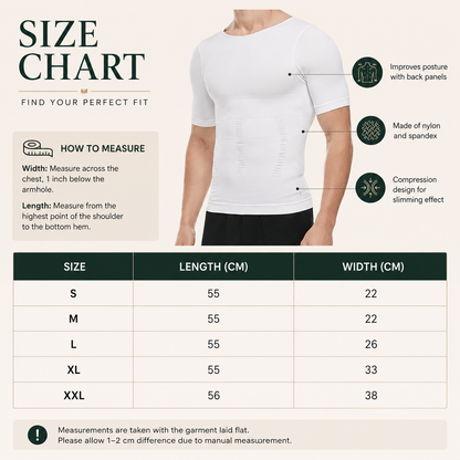 Nuvelas™ Men's body lifting shapewear