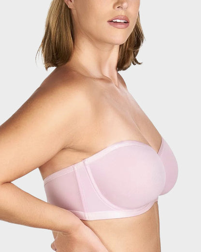 Nuvelas™ Strapless Mesh Underwire Balconette Bra