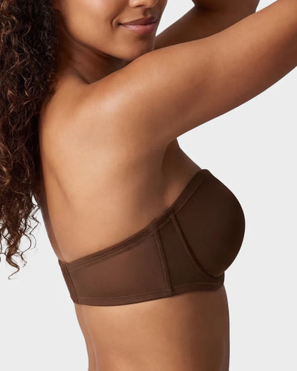 Nuvelas™ Strapless Mesh Underwire Balconette Bra