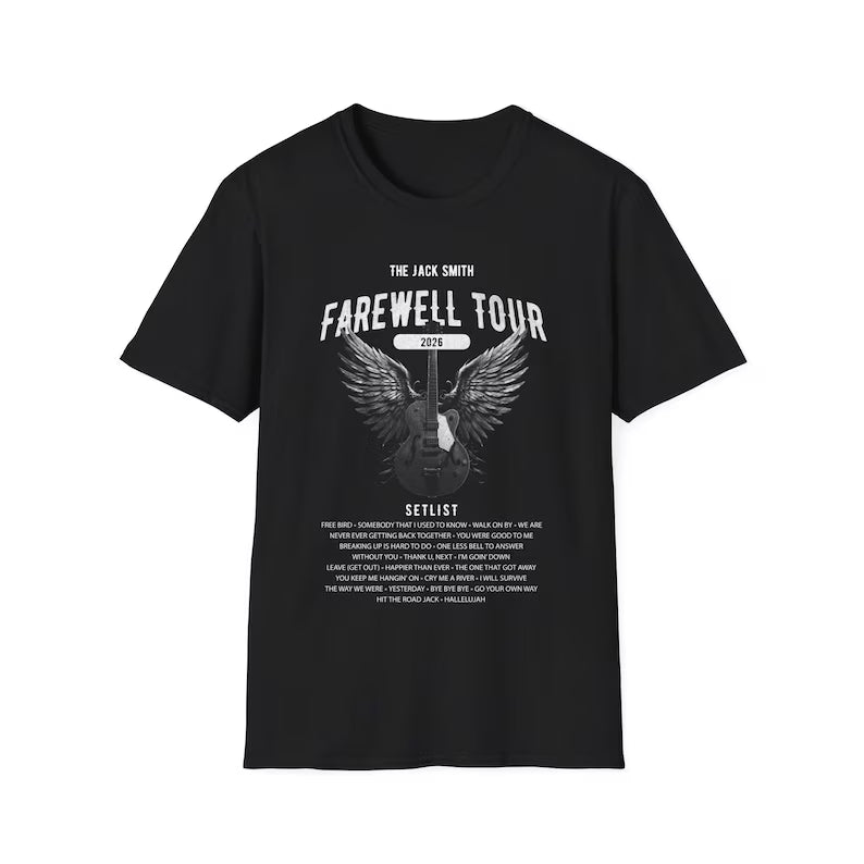 Comfort Colors Shirt, Retirement FAREWELL TOUR T-Shirt, Funny Music-themed Music Fan Gift, Shirt for Retiree, Softstyle Tee