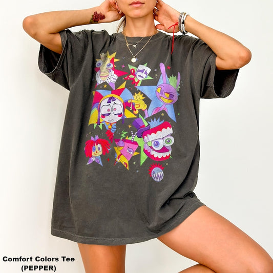 Comfort Colors The Amazing Digital Circus Shirt, The Amazing Digital Circus T-shirt