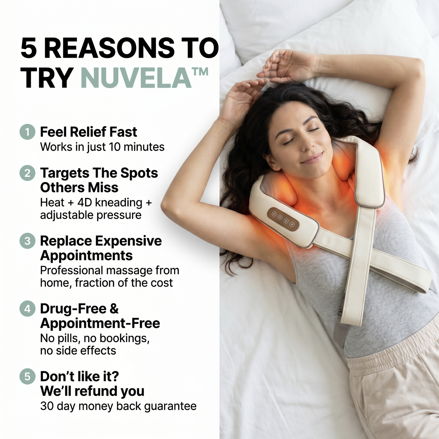 Nuvela™ Neck & Shoulder Massager